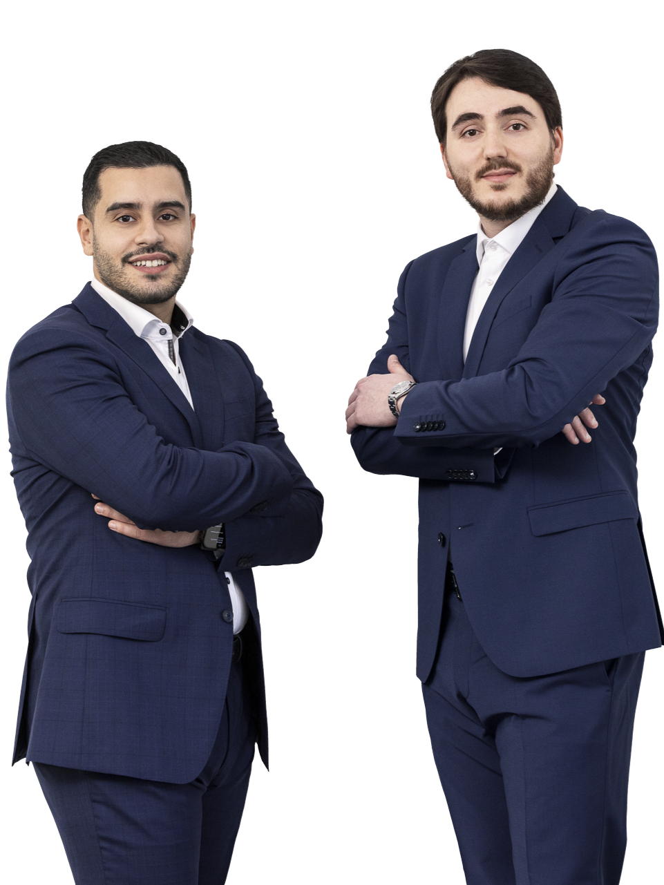 Steuerberater Osman Tekin und Lotfi El Ayouchi